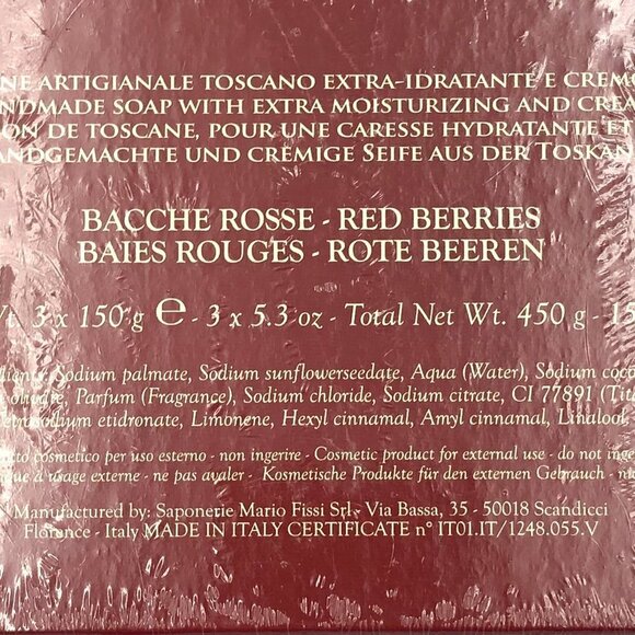 Christmas Hand Soap Set Made in Italty NEW - Picture 5 of 6